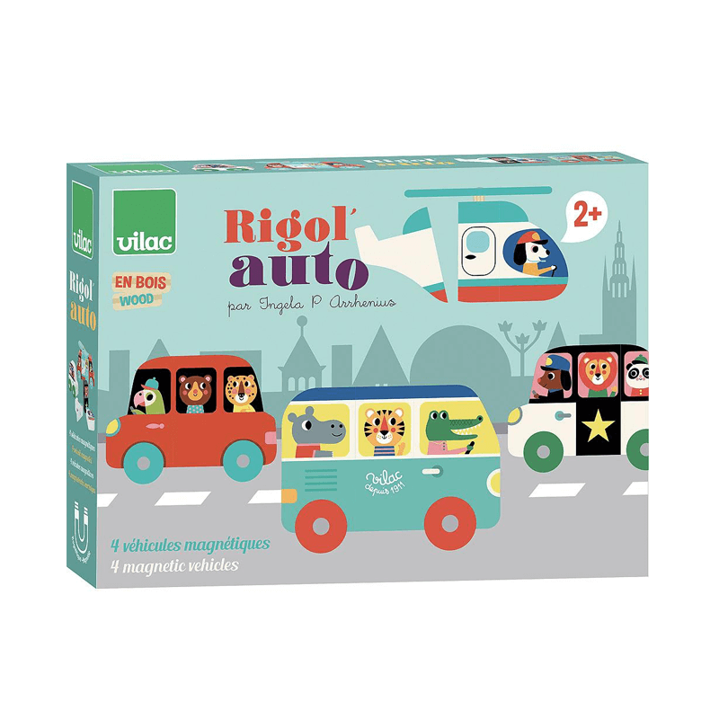 Juego Coches Magnéticos Rigol'auto Vilac
