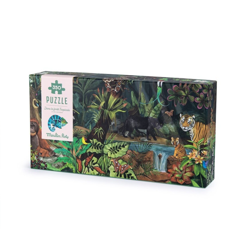 Puzzle 300 Jungla Tropical Moulin Roty