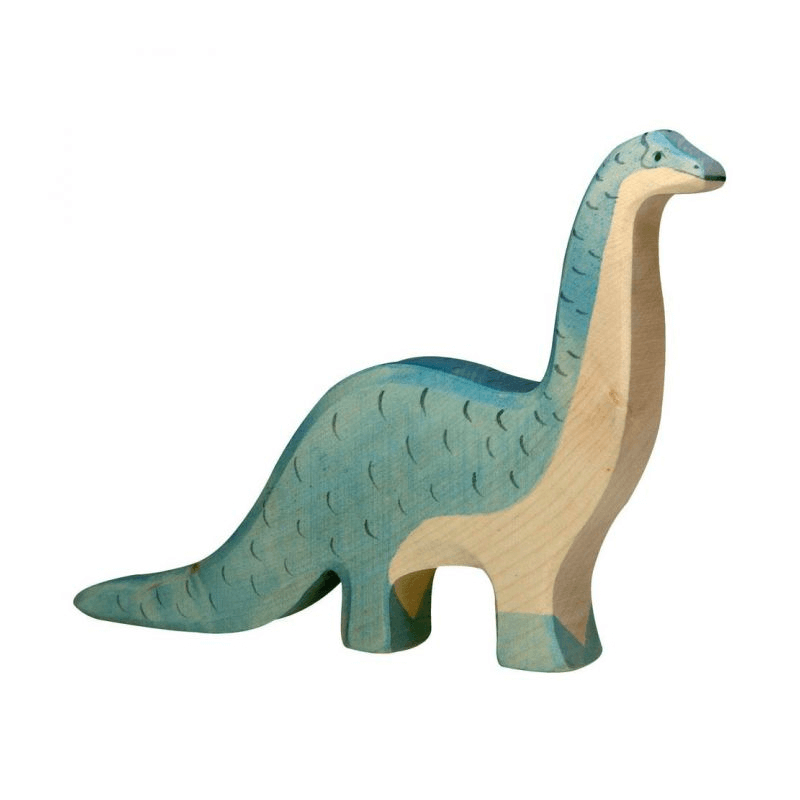 Brontosaurio de madera Holztiger