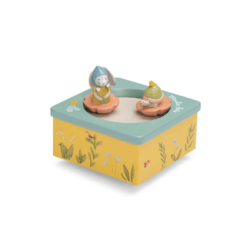 Caja de música Trois Petits Lapins Moulin Roty