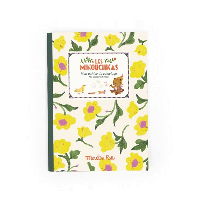Cuaderno colorear Minouchkas