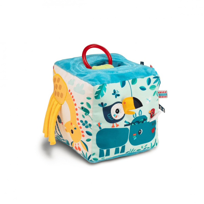 Cubo de Actividades sonoro Jungla Lilliputiens