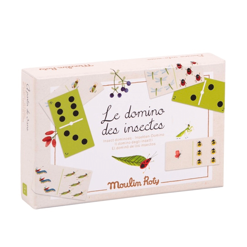 Dominó Insectos Moulin Roty