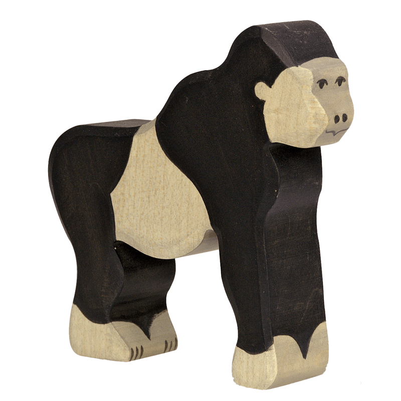 Gorila de madera Holztiger