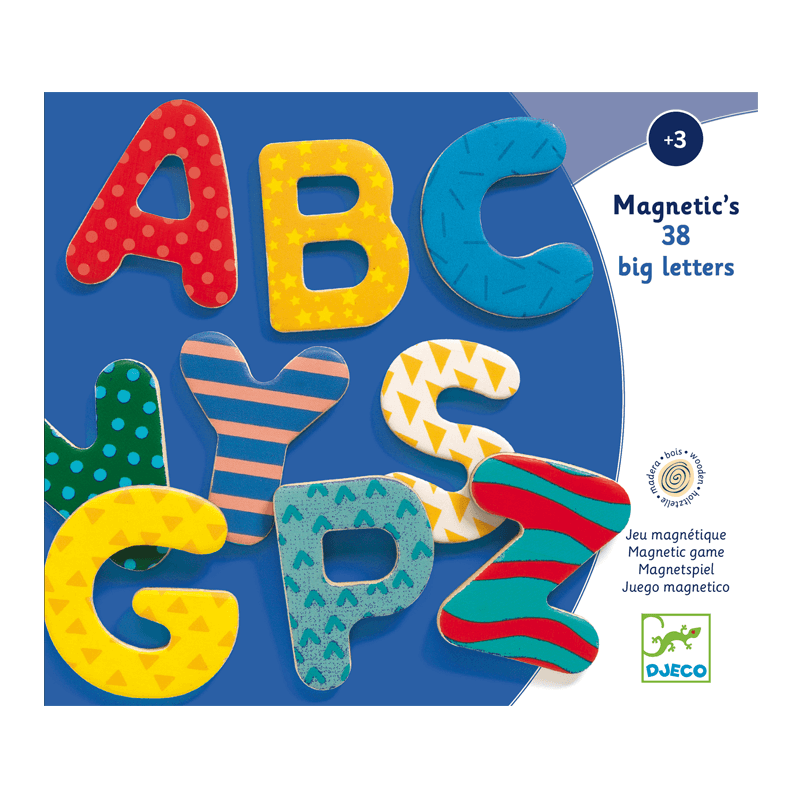 Letras magnéticas fantasía Djeco