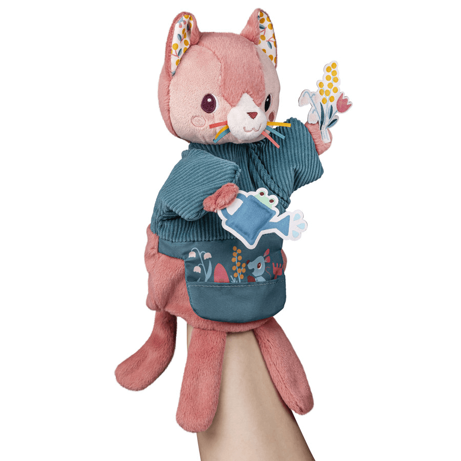 Marioneta de mano gata Lilliputiens