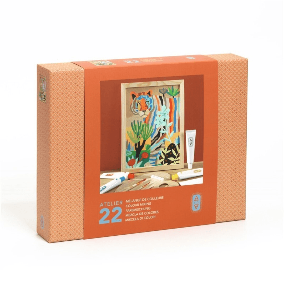 Mezcla de colores atelier 22 djeco