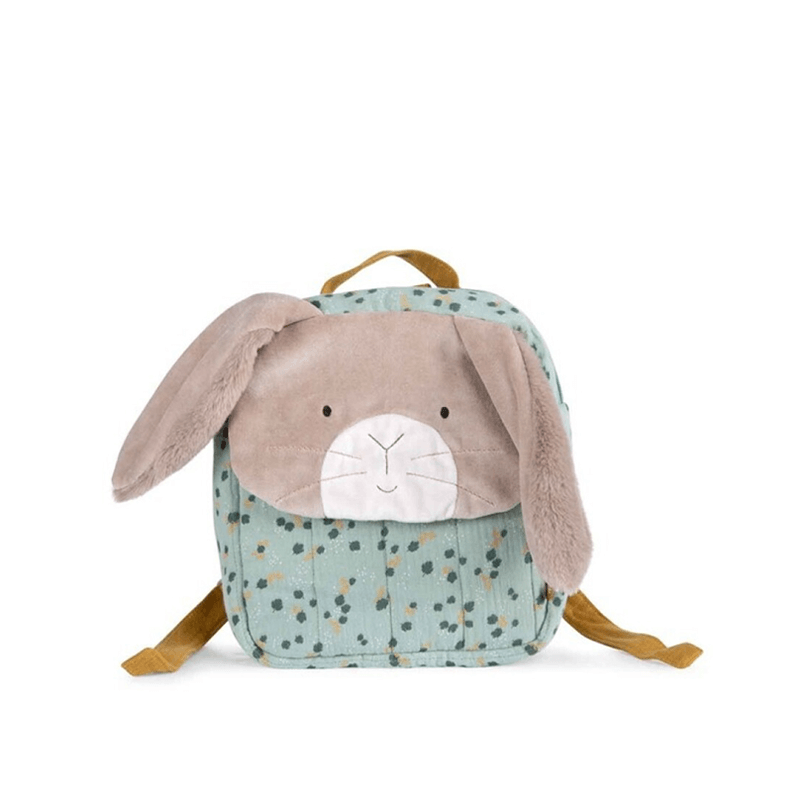 Mochila Conejo Salvia Trois Petits Lapins Moulin Roty