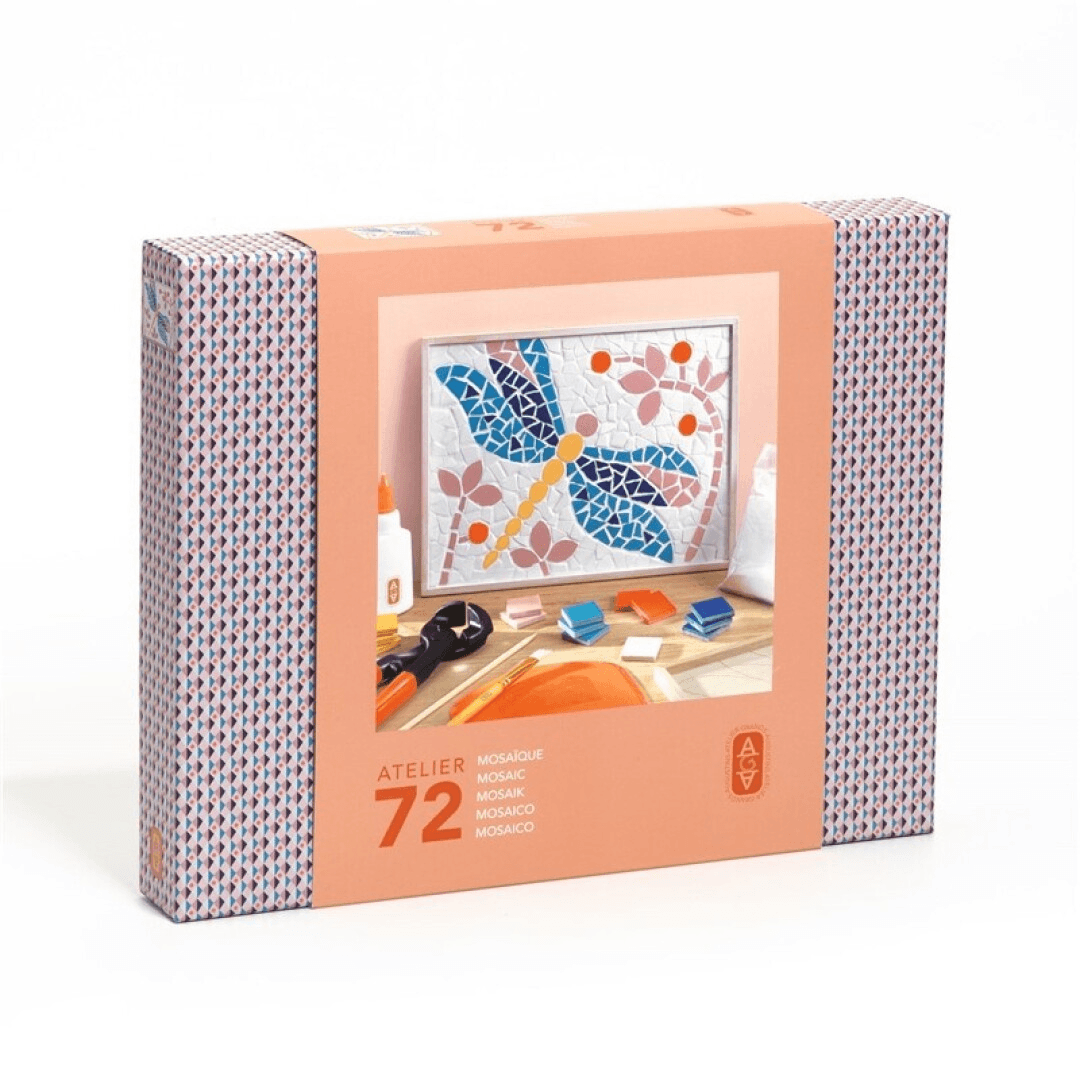 Mosaico libélula atelier 72 djeco