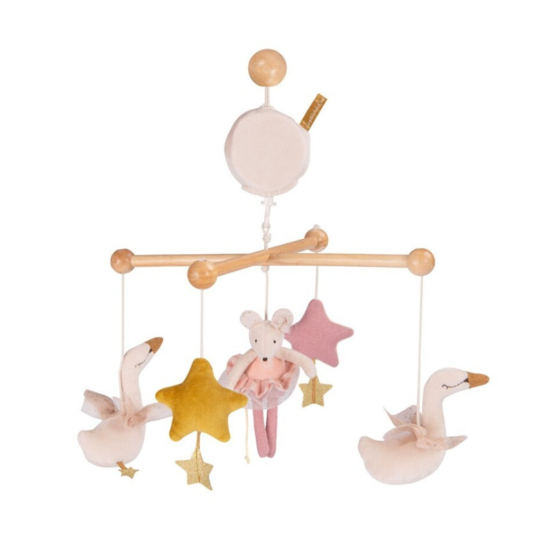Móvil de cuna Musical Carrusel Moulin Roty La Petite Ecole de Danse