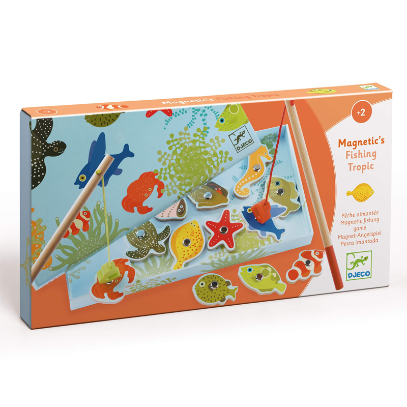 Pesca Tropical Magnética +2 años Djeco