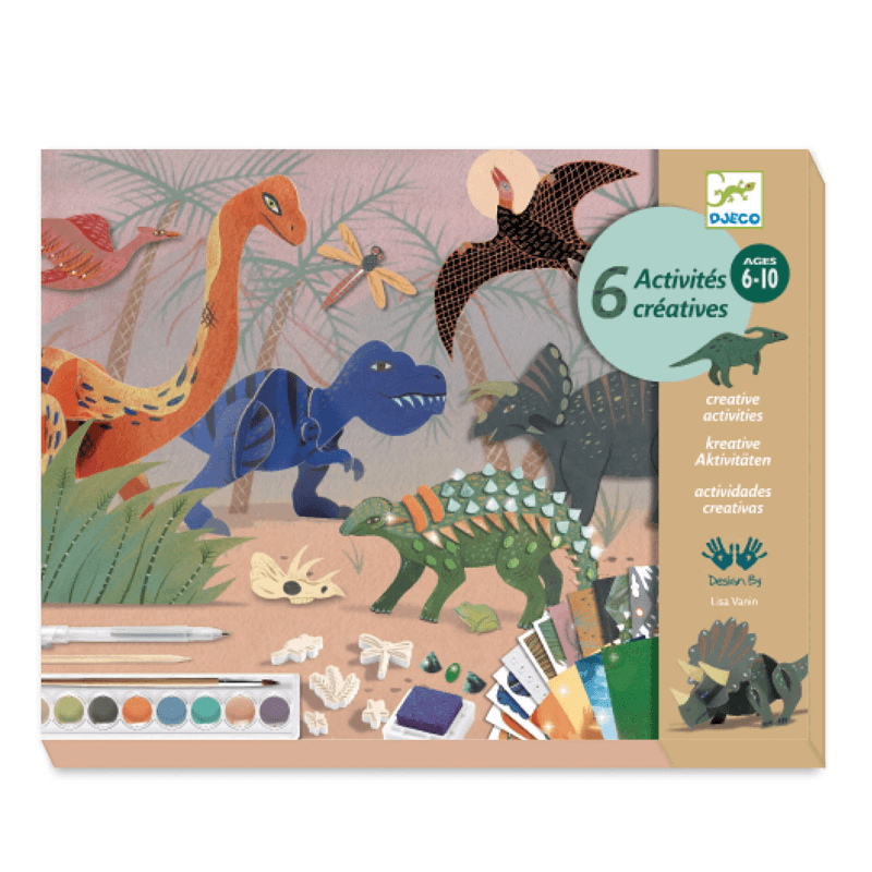 Set de Multi-actividades Dinosaurios Djeco