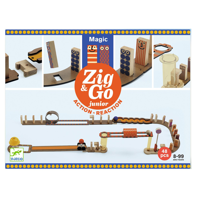 Zig and Go Junior Magic 43 piezas Djeco