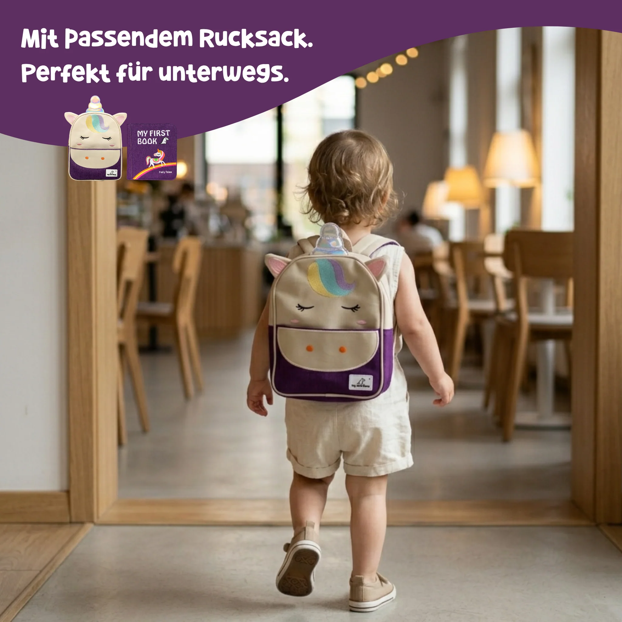 Libro montessori con mochila historias de cuento - Imagen 4