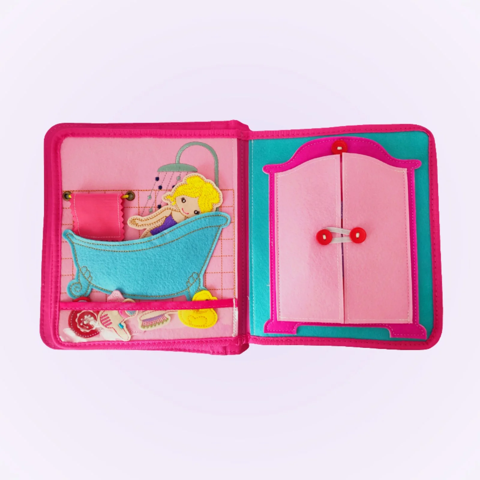Libro montessori con mochila princesa - Imagen 3